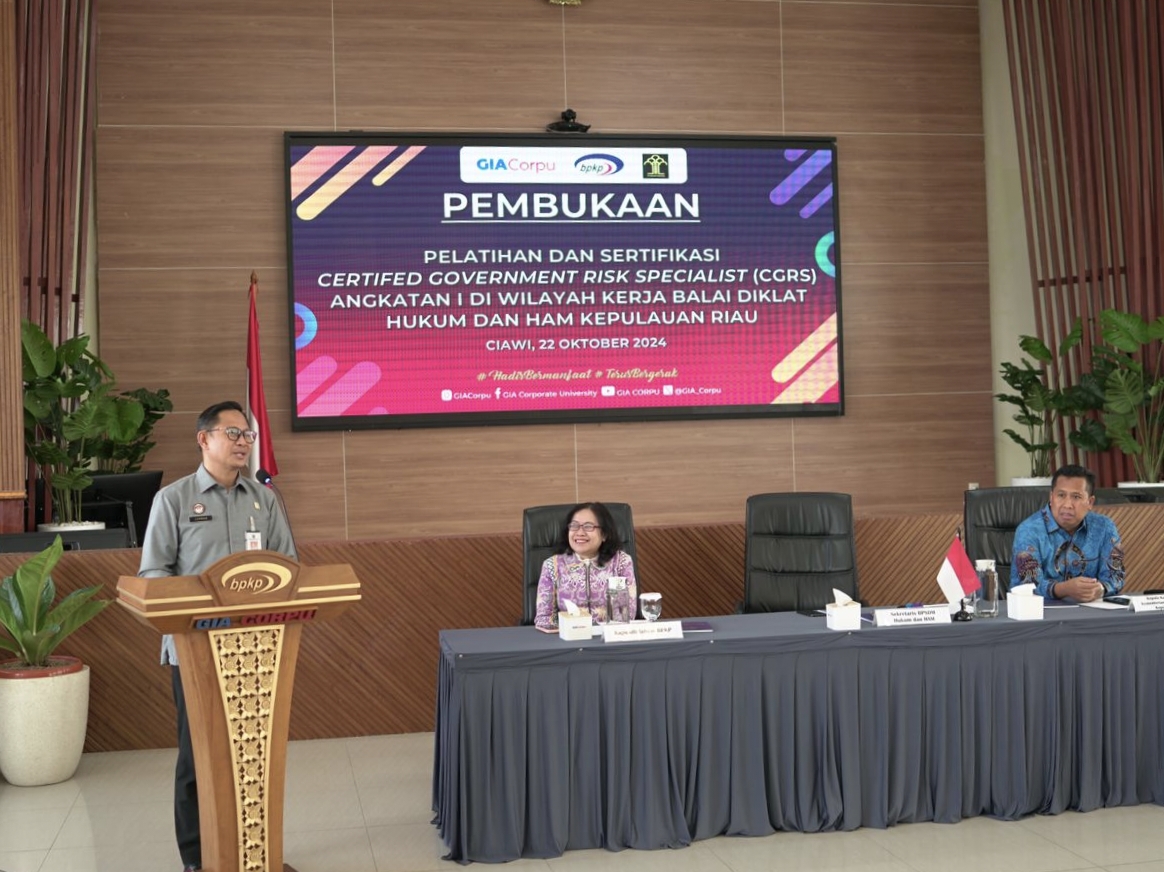 Karutan Kelas I Medan Mengikuti Sertifikasi CGRS Angkatan I Tahun 2024