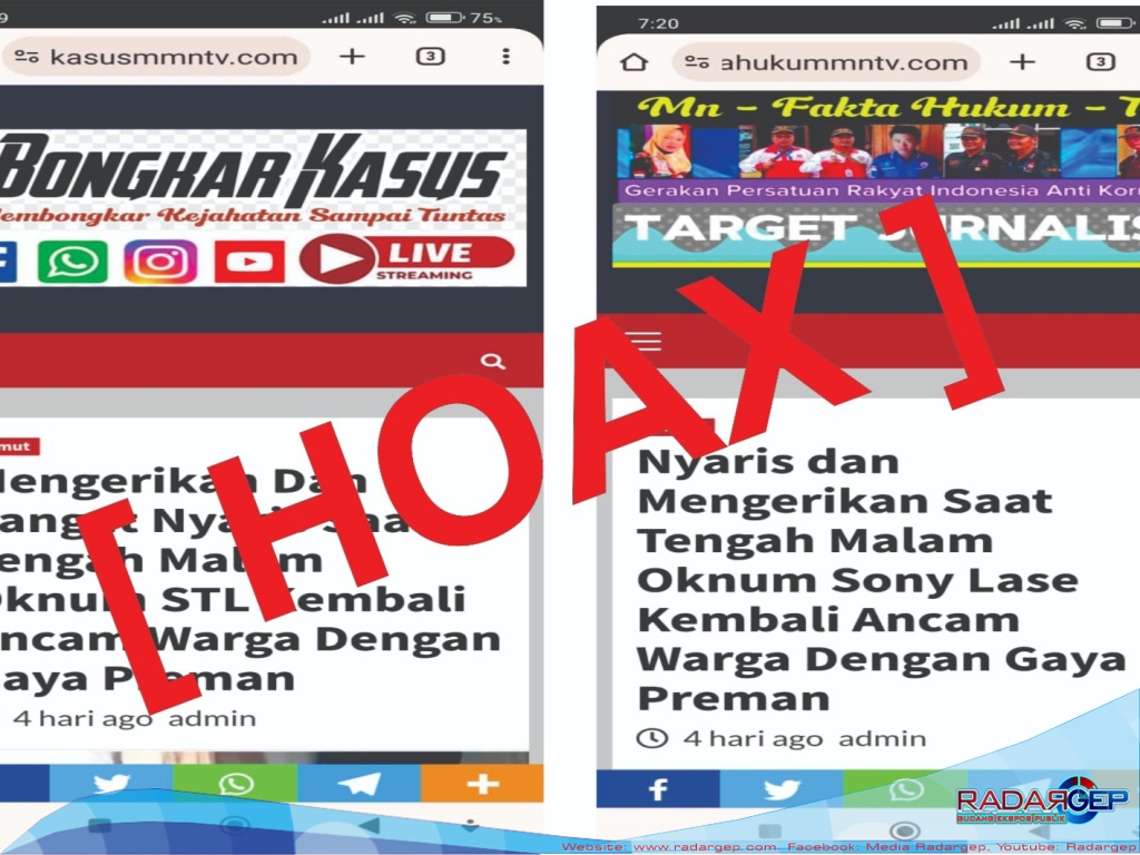 Kecam Media Penyebar Berita Hoax, Korban Ancam Akan Tempuh Jalur Hukum