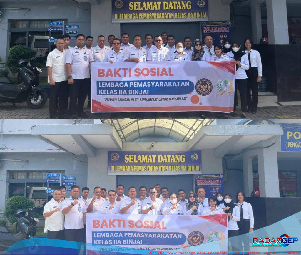Lapas Binjai Gelar Pelayanan Kesehatan Gratis Peringati Hari Bakti Kemenimipas Ke-1