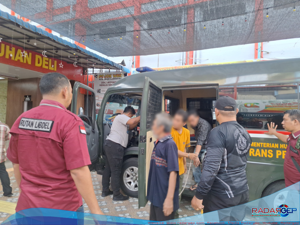 Overload, Rutan Kelas I Labuhan Deli Pindahkan 13 Warga Binaan