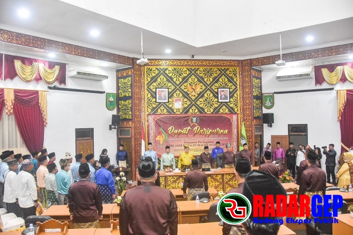 Dumai Maju Dan Bersatu, Bupati Bengkalis Hadiri Paripurna Istimewa Hari Jadi 24 Tahun