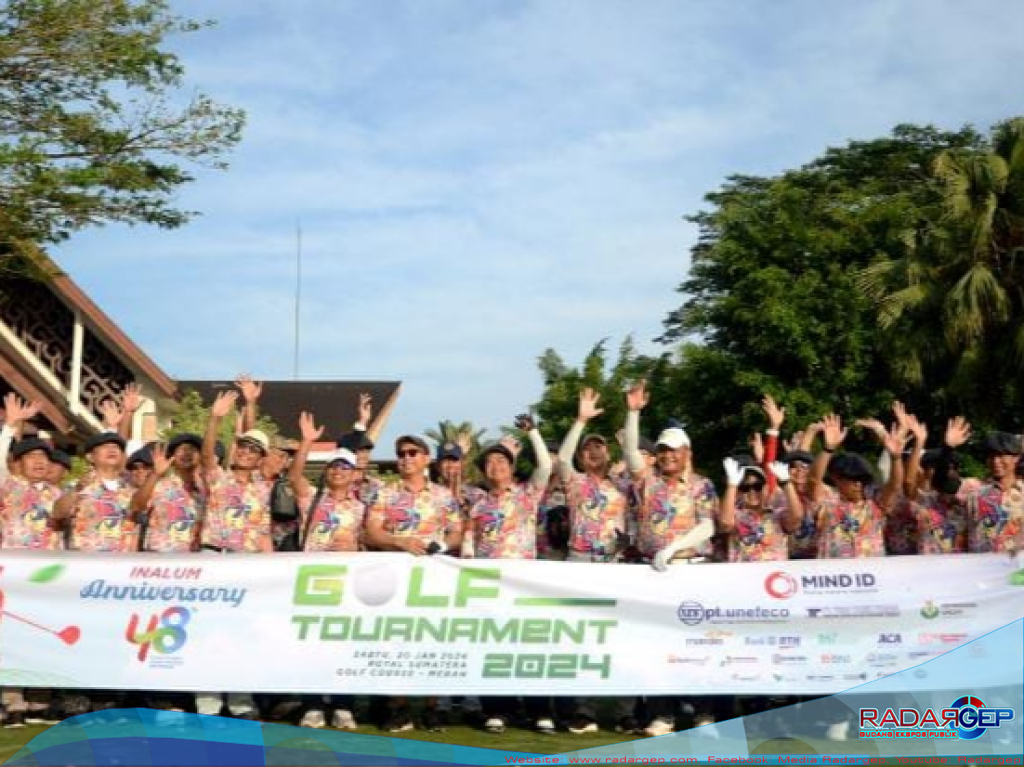 Pj Gubernur Hassanudin Buka Turnamen Golf dan Berharap Semakin Banyak Atlet Lahir darI Sumut