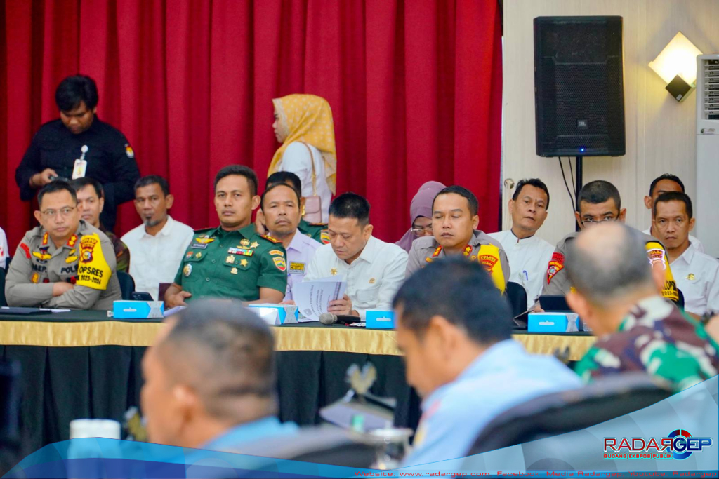 Pj Bupati Kampar Ikuti Rapat Koordinasi Persiapan Distribusi Logistik Pemilu Tahun 2024