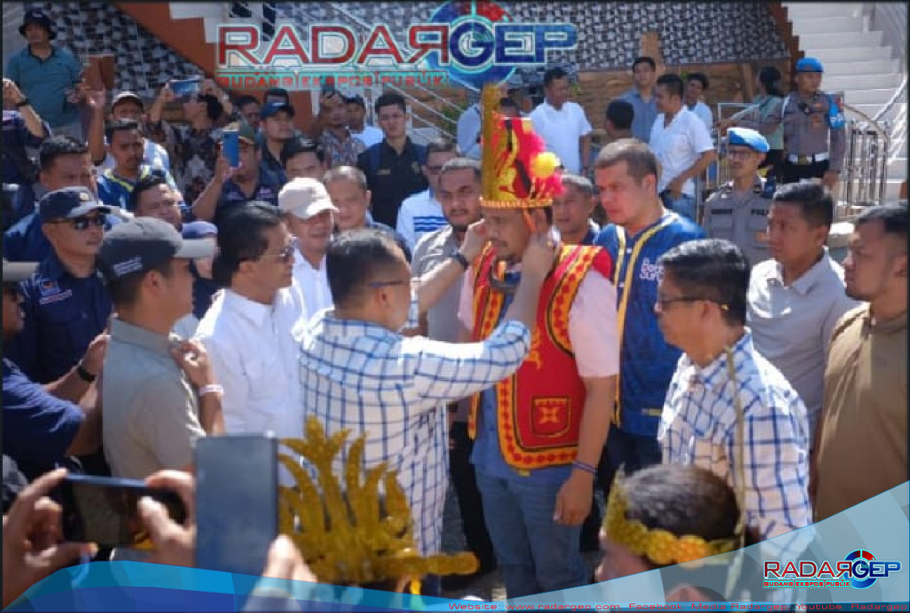 Ribuan Massa dan Simpatisan Sambut Kedatangan Bobby Surya di Nisel