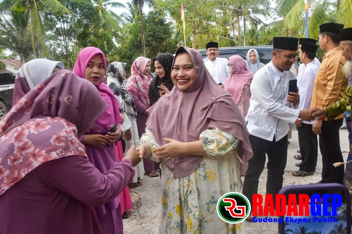 Safari Ramadhan, Bupati Kasmarni Sambangi Desa Sepahat