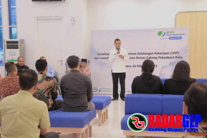 Pj Wali Kota Resmikan Ruang Layanan Modern BPJS Ketenagakerjaan