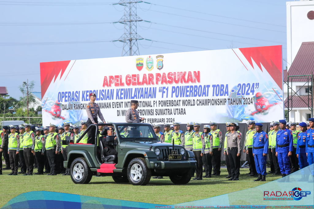 Danau Toba, Polda Sumut Rekayasa Lalulintas Kota Balige