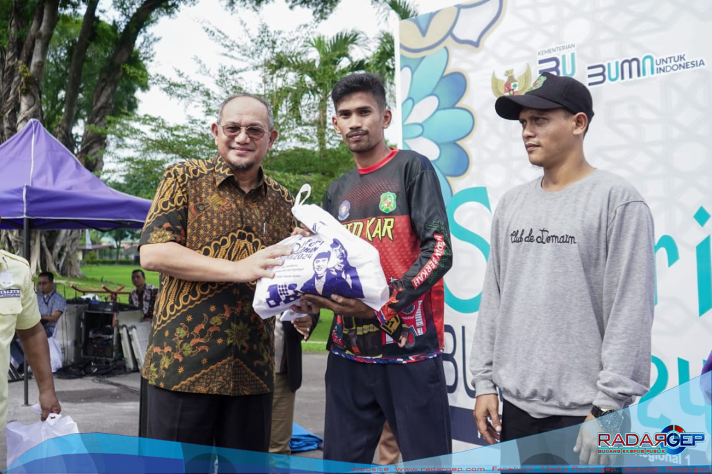 Pasar Murah, Konsistensi PTPN IV PalmCo Regional 1 Jaga Inflasi Wujudkan Ketahanan Pangan Jelang Lebaran
