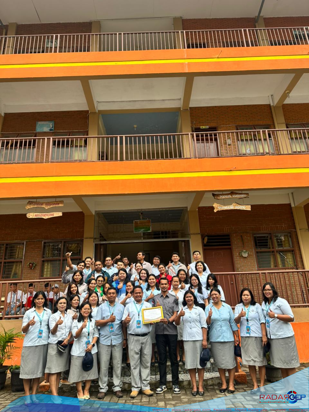 Densus 88 Satgaswil Sumut Ajak Siswa SMA Katolik Kabanjahe Tanamkan Semangat Nasionalisme dan Tolak Paham Radikal