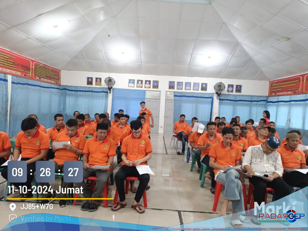 Pelatihan Kader Kesehatan Tahap Ke-II Rutan Kelas I Medan