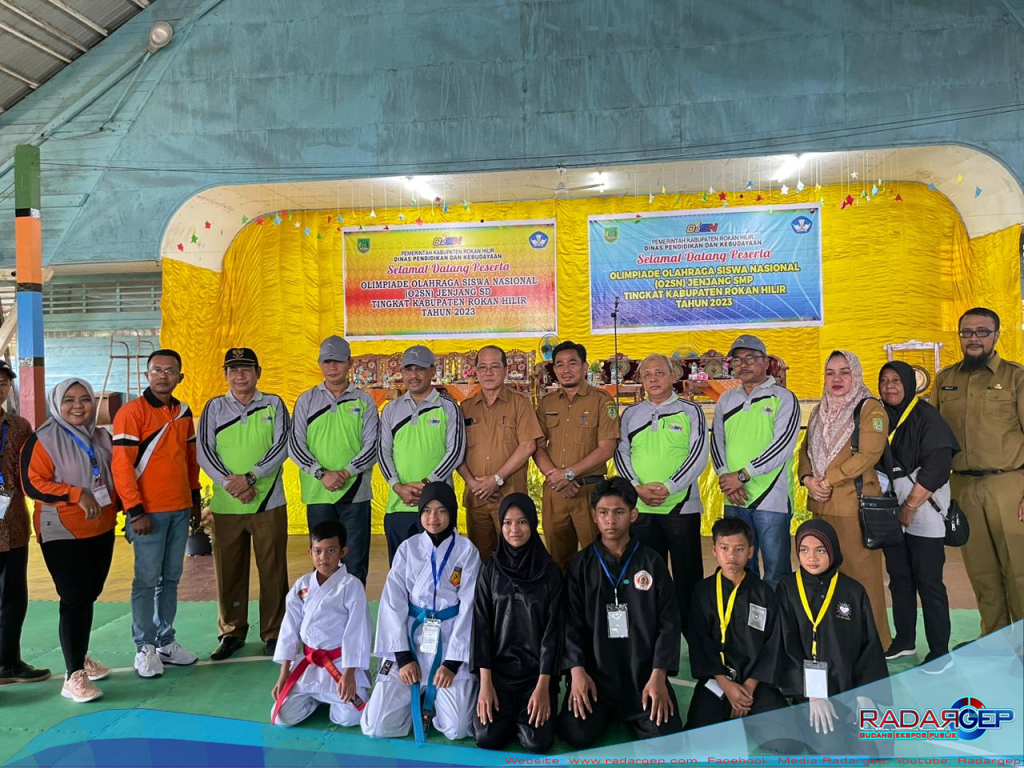 Buka O2SN, Sekda Rohil Inginkan Atlit Handal di Tingkat Internasional