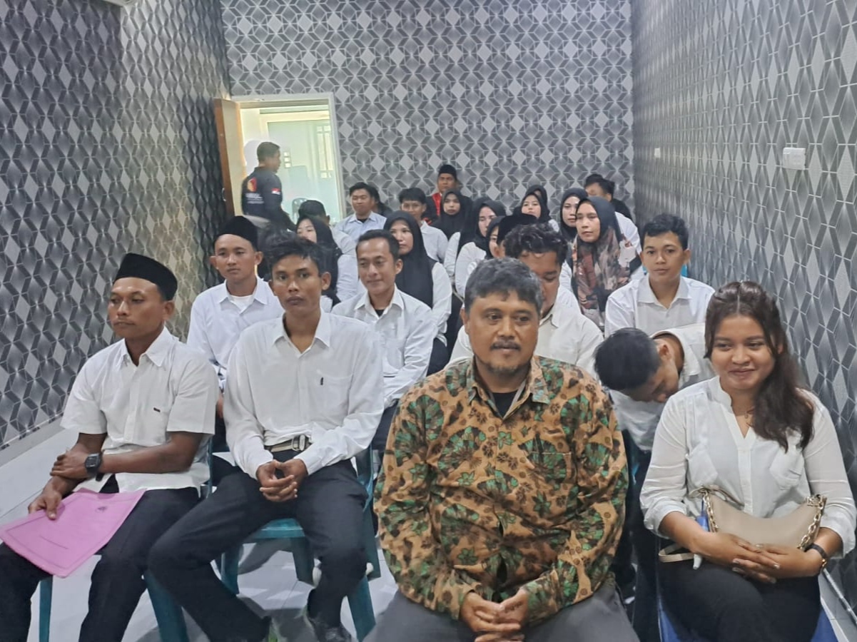 Kapolsek Kuala Hadiri Pelantikan dan Pembekalan pengawas PTPS Pilkada 2024