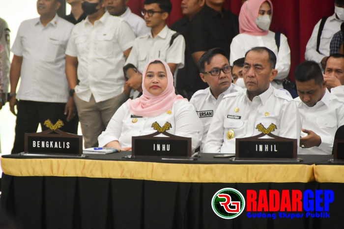Bupati Bengkalis Ikuti Musrenbang RKPD Provinsi Riau Tahun 2024