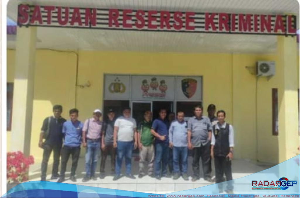 Puluhan Jurnalis Rohul-Palas Desak Polres Padang Lawas Tangkap Pelaku