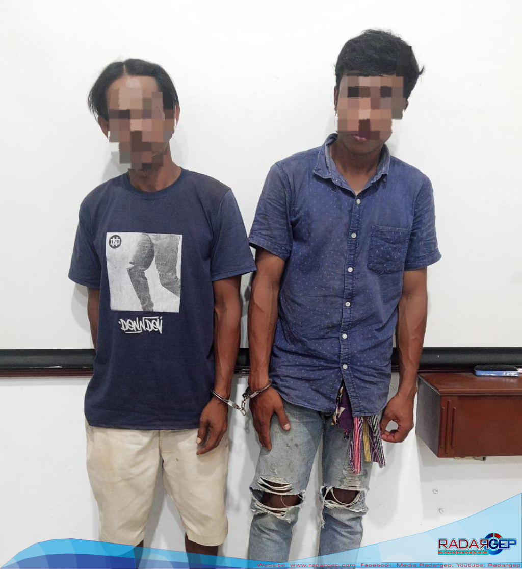 Respons Cepat Polres Simalungun, Dua Pelaku Pencurian TBS di PTPN-4 Bah Jambi Diamankan