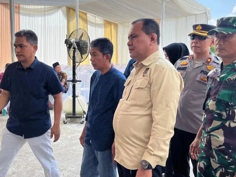 KPU Gelar Simulasi Pemungutan Suara Disaksikan Ketua DPRD Kuansing