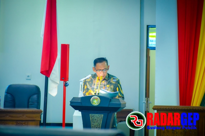 Melalui Pj Sekda Kampar, Ir Azwan Bacakan LKPJ Bupati Kampar Tahun 2022