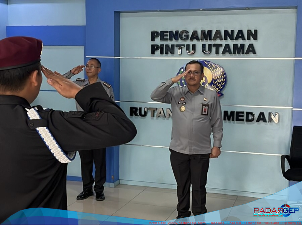Plt Dirjenpas Bersama Kadivpas Kanwil Kemenkumham Sumut Kontrol Dapur Sehat Rutan Kelas I Medan