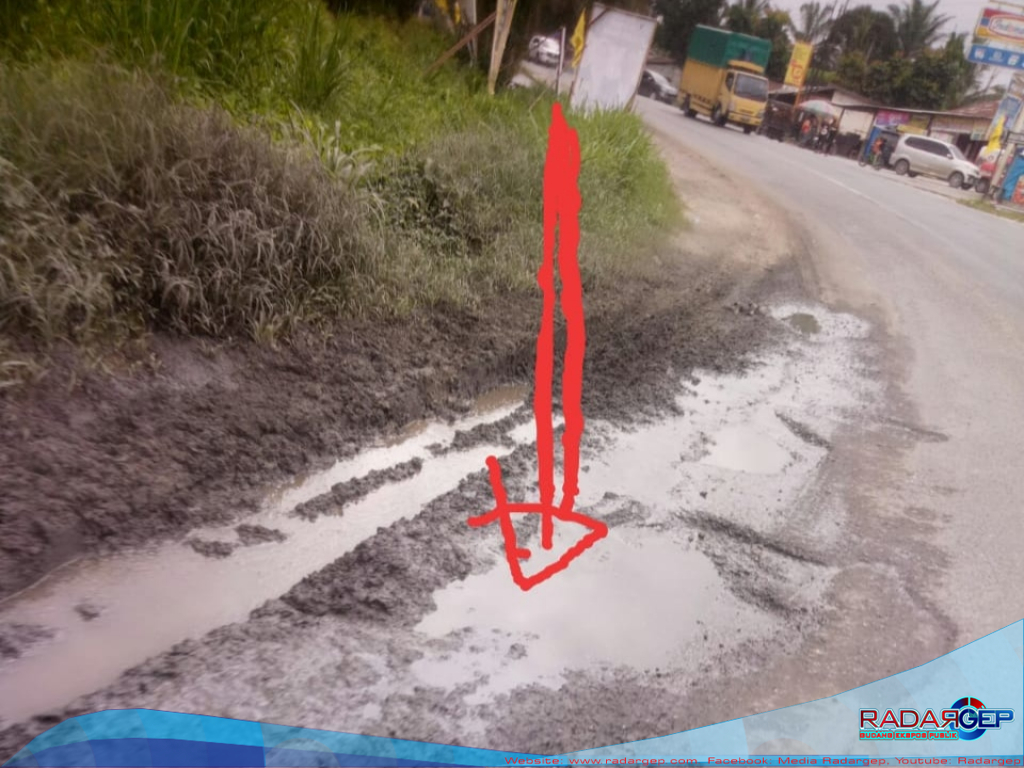 Proyek Pemeliharaan Jalan Nasional Duri Kandis Sp Palas Siak Diduga Gagal