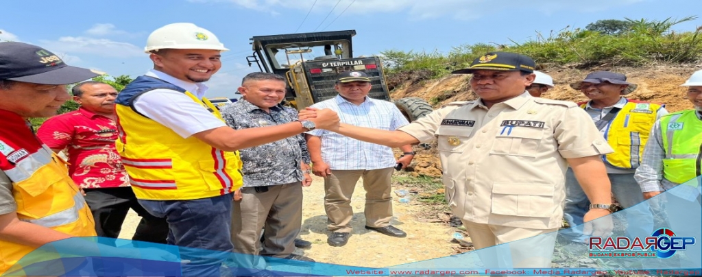 Bupati Suhardiman Bangun Jalan 17 Km