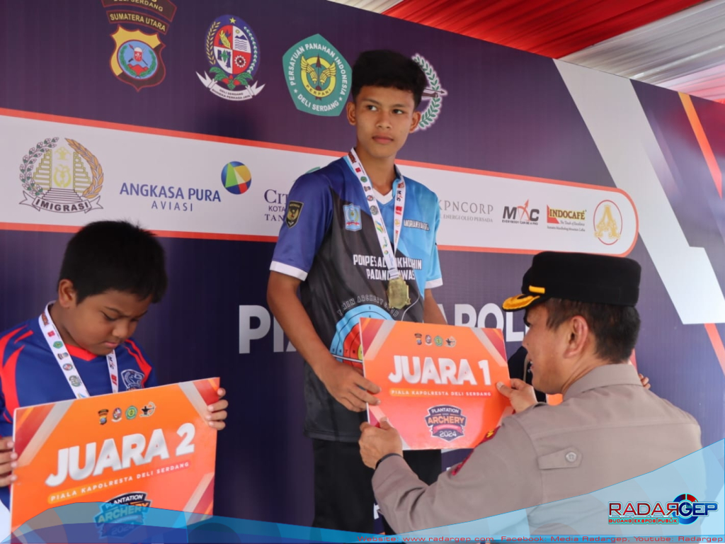 Kapolresta Deli Serdang Buka Kompetisi Panahan Plantation Archery Open Piala Kapolresta Deli Serdang 2024Â