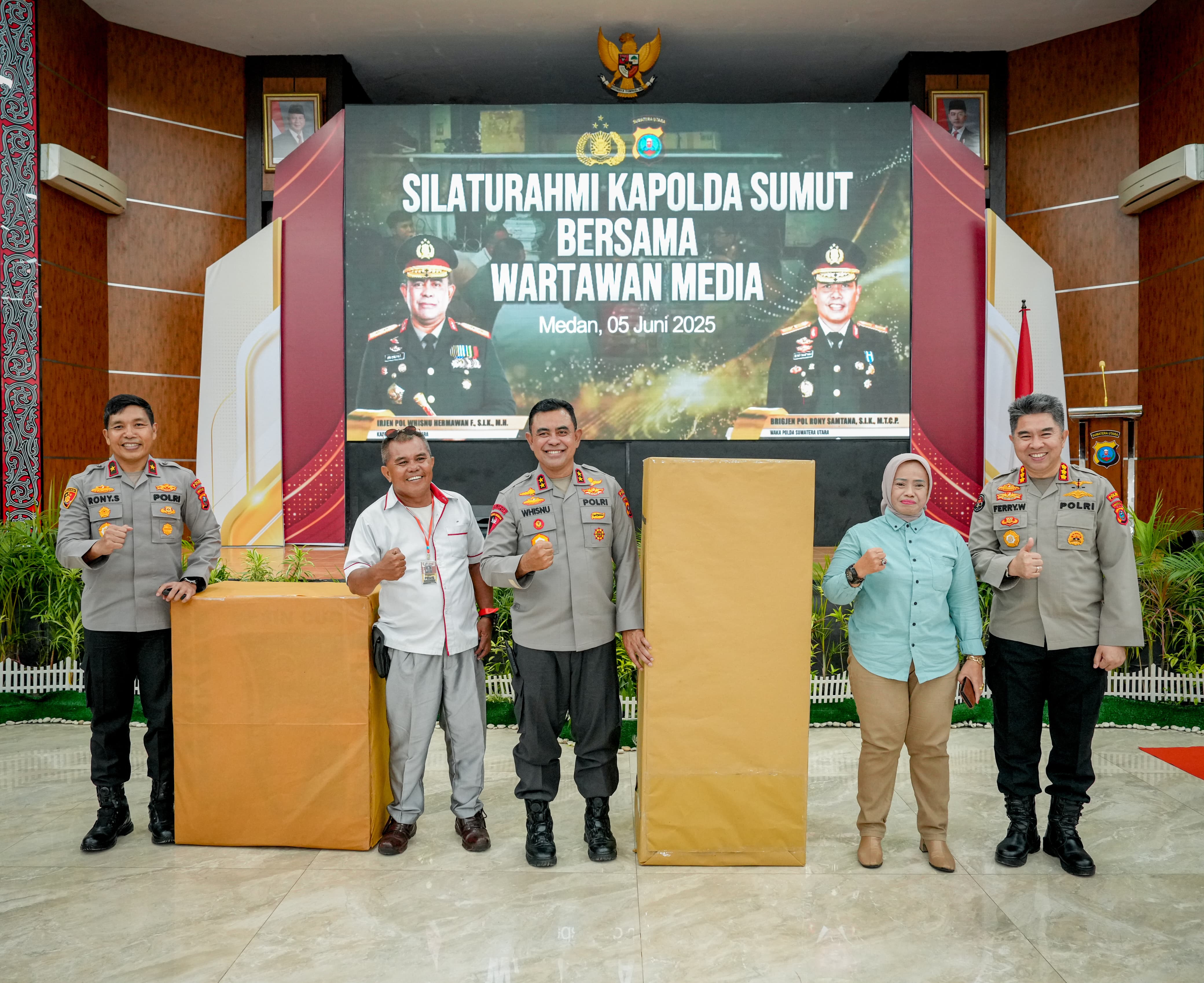 Perkuat Sinergi dan Keakraban, Kapolda Sumut Gelar Silaturahmi Bersama Wartawan