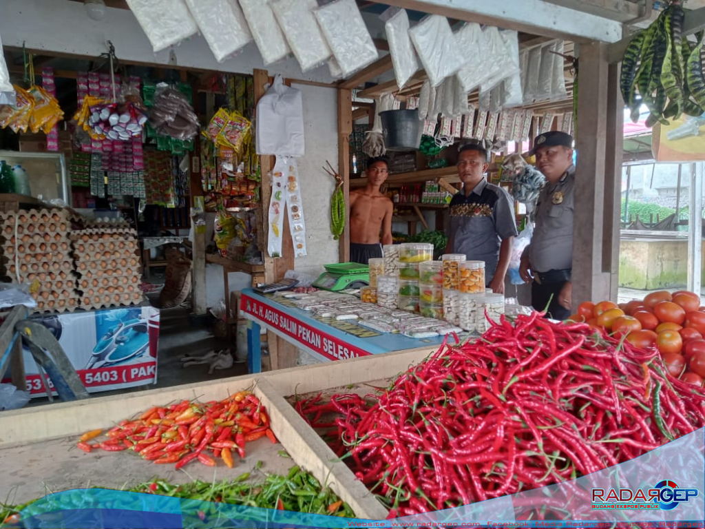 Kapolres Langkat Pimpin Pemantauan Harga Sembako