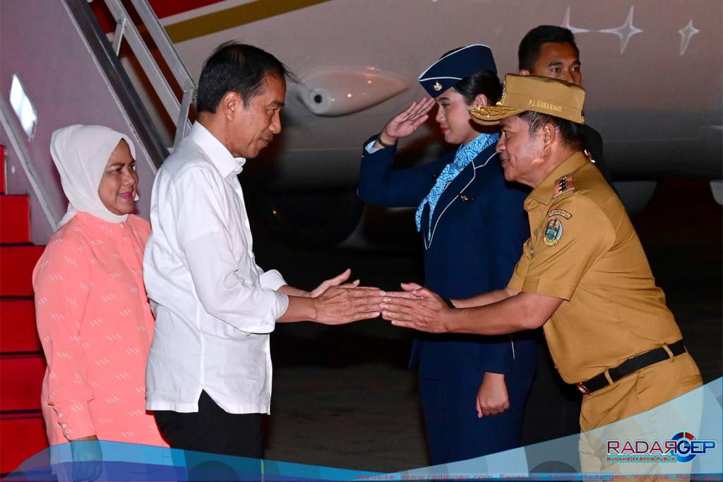 Pj Gubernur Sumut Sambut Kedatangan Presiden di Kualanamu