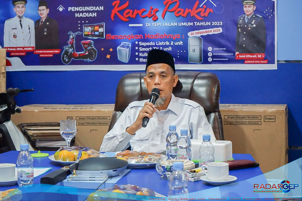 Wali Kota Dumai Hadiri Pengundian Hadiah Karcis