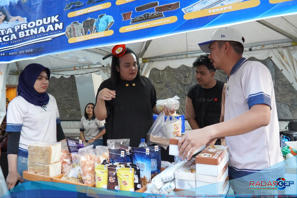 Warga Binaan Rutan Kelas I Medan Tampilkan Karya Kreatif di Event, Sumut Vibes 2025