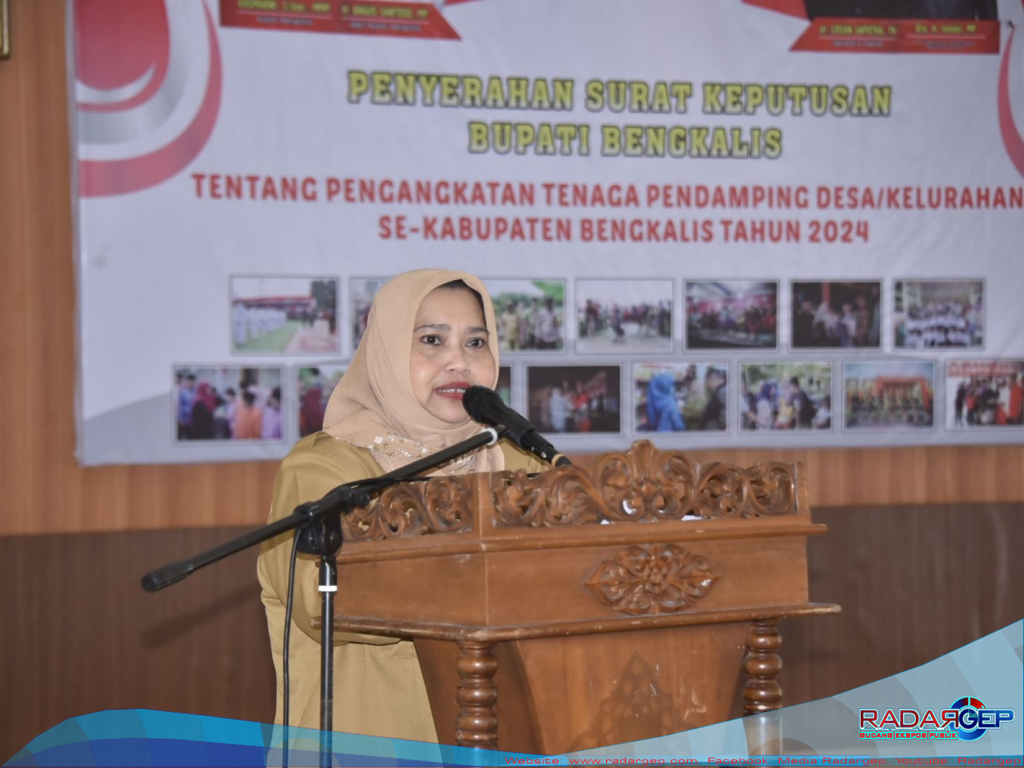 Bupati Kasmarni Serahkan SK Pengangkatan 2024, Kepada 341 Pemdes/Kelurahan Kabupaten Bengkalis