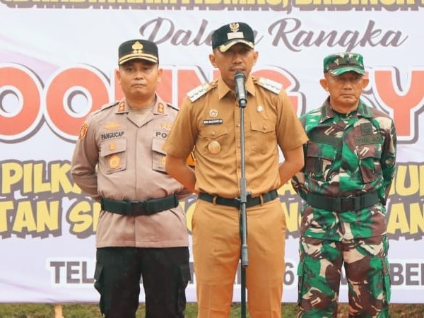 Pjs Bupati Kuansing Kegiatan Apel Tiga Pilar