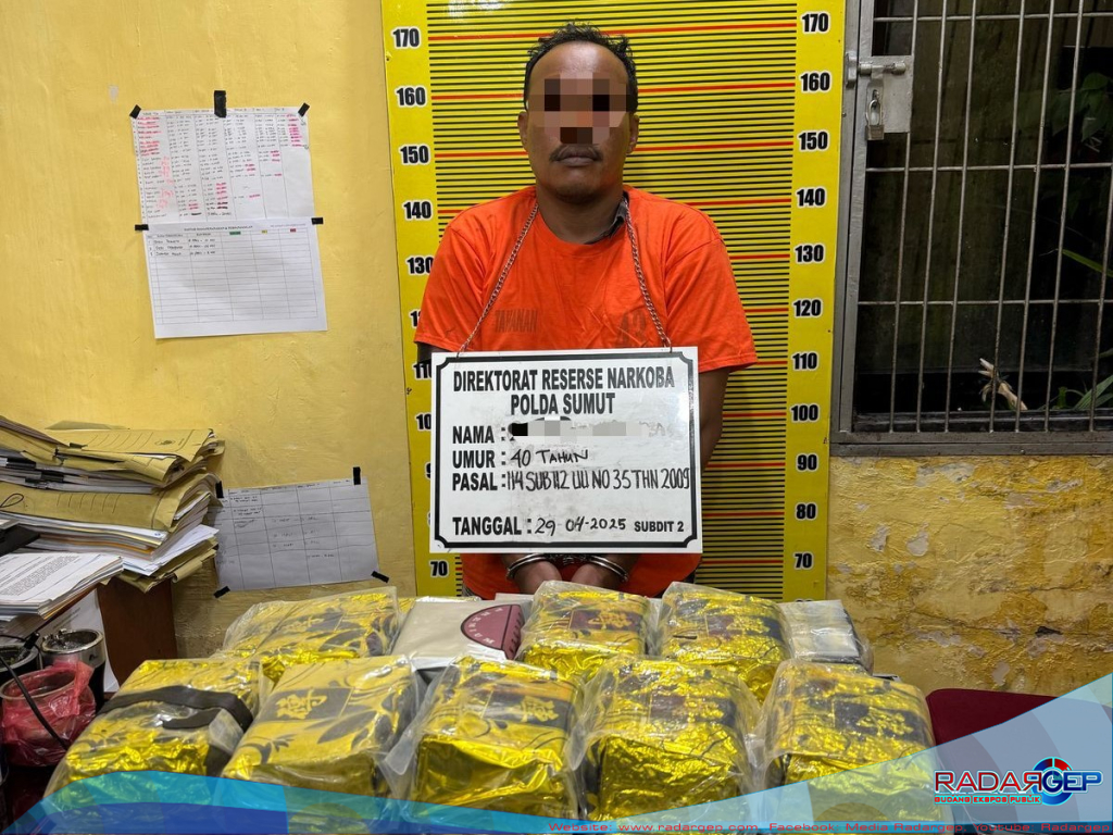 Polda Sumut Bongkar 72 Kg Sabu di Gudang Rumah dan Mobil, Komunikasi via Aplikasi Zangi