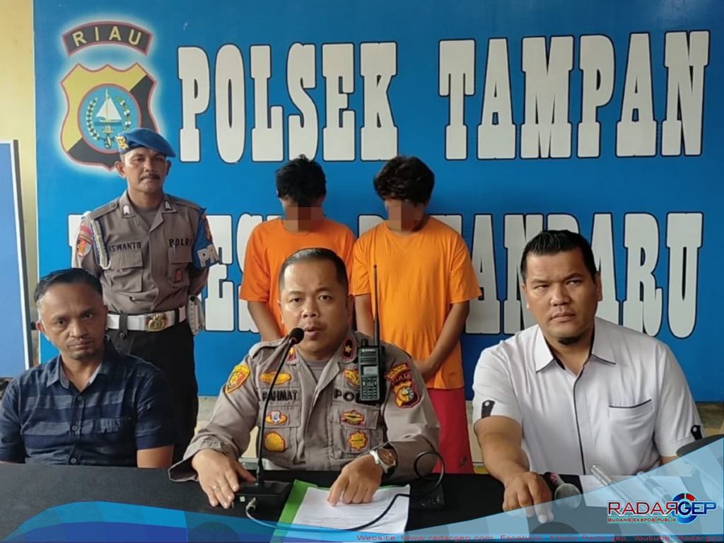 Polsek Tampan Tangkap Pelaku Curas di Pekanbaru