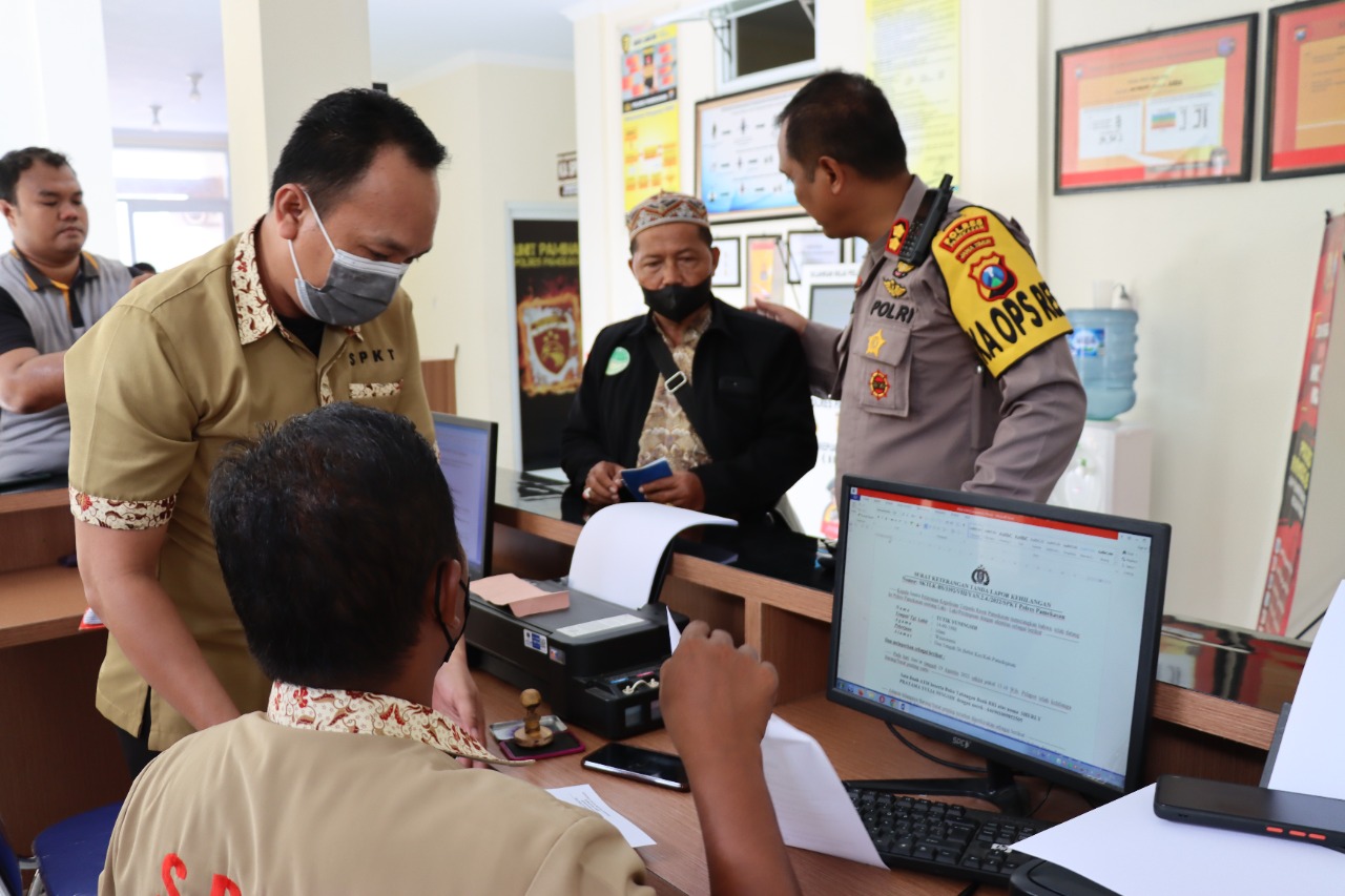 Quick Wins Presisi Polres Pamekasan Pastikan Pelayanan SPKT Berjalan Baik