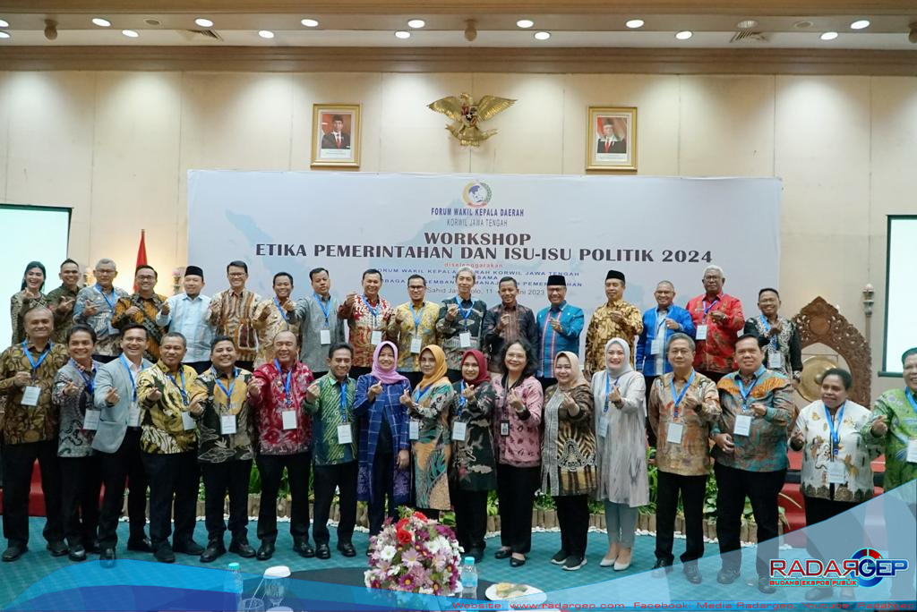 Wakil Bupati Rokan Hilir Hadiri Kegiatan Workshop Etika Pemerintahan dan Isu-Isu Politik 2024 di Kota Solo Jawa Tengah