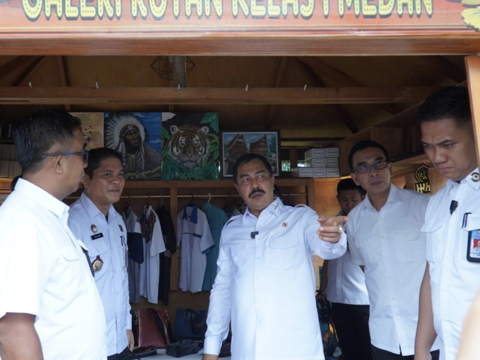Menteri Imipas Kunjungi Rutan Kelas I Medan