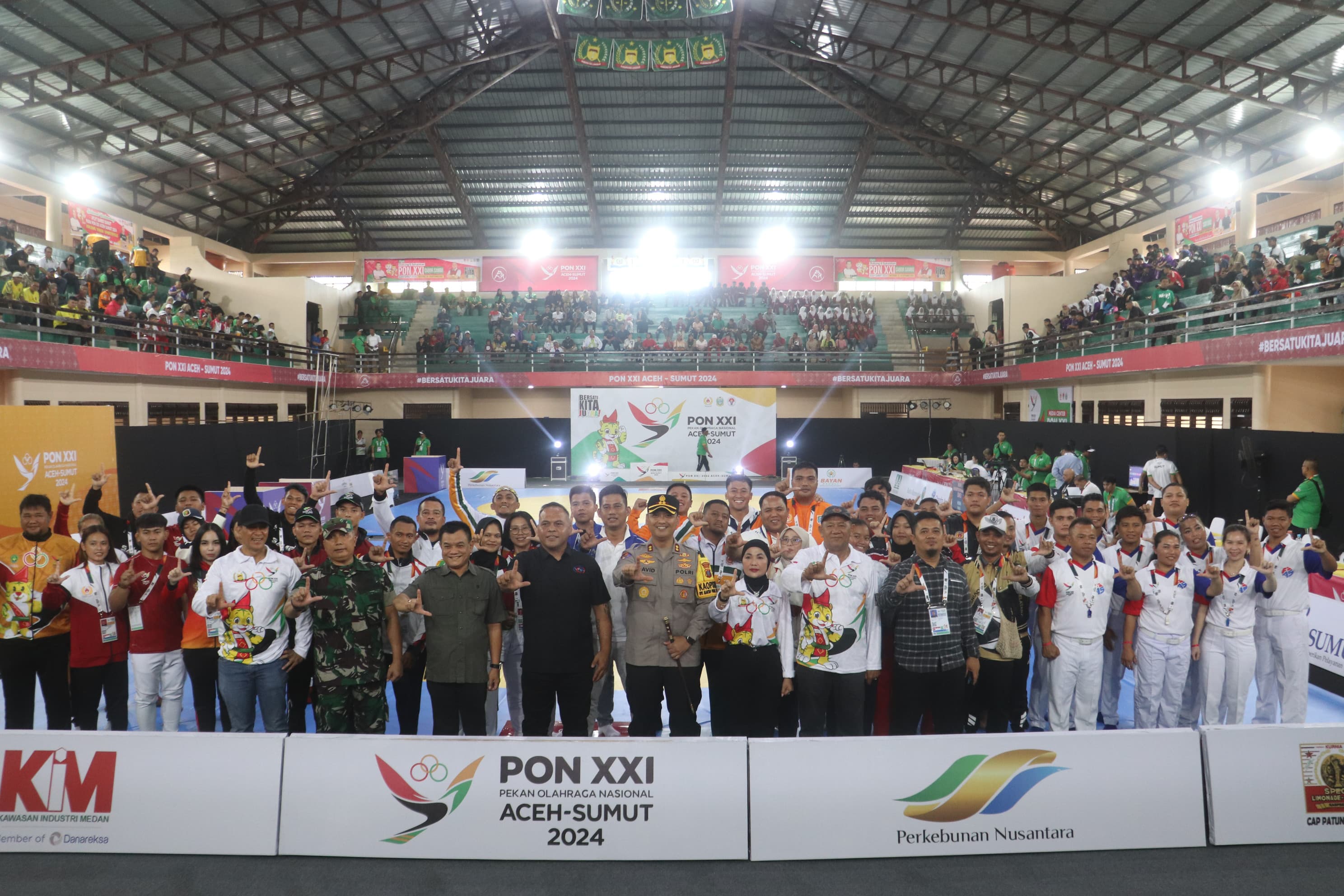 Kapolres Langkat Hadiri Pembukaan Cabor Sambo PON XXI Aceh-Sumut
