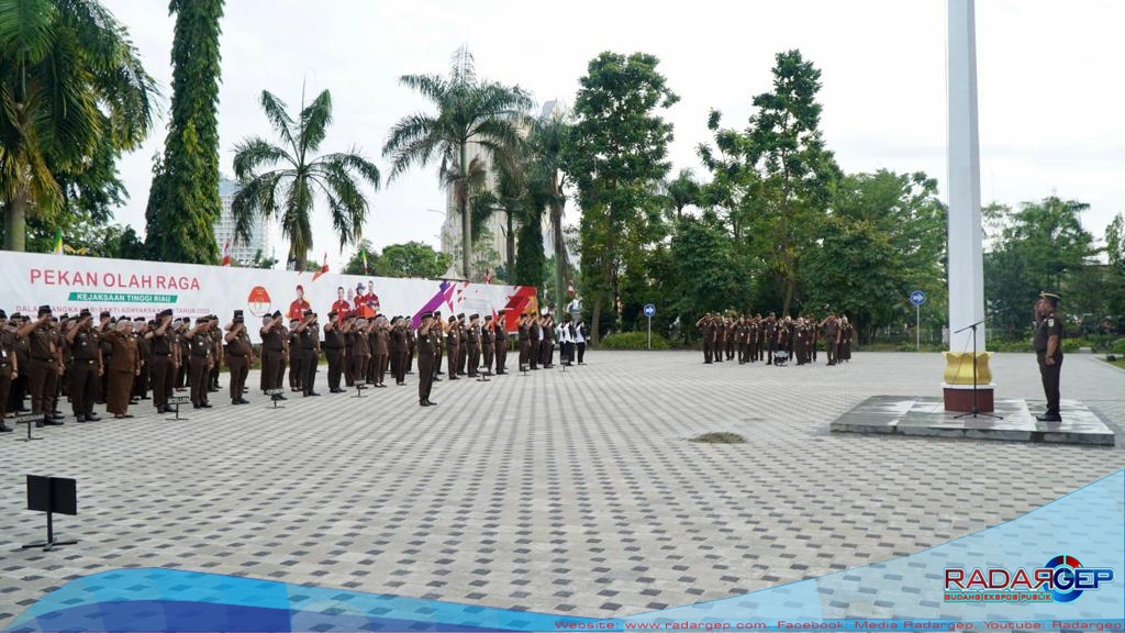 Wakajati Riau Terima Apel Kerja Pagi