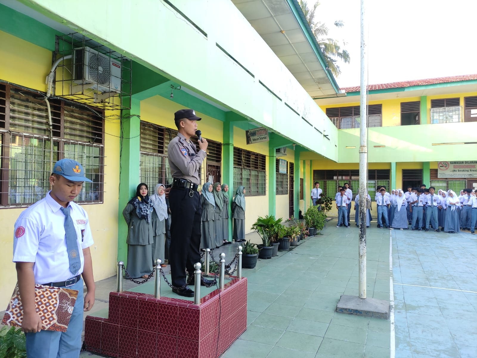 Police Goes to School: Polres Langkat Ajak Pelajar Stop Bullying