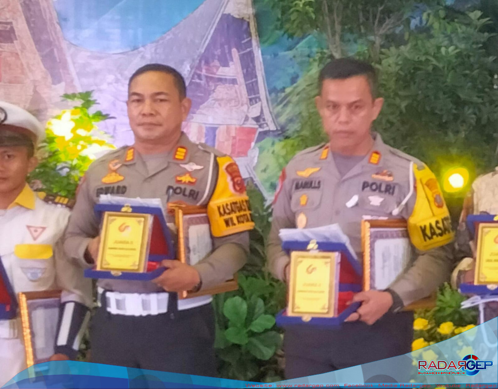 Sat Lantas Polres Pelabuhan Belawan Raih Juara Kedua dalam Lomba Kampung Tertib Lalu Lintas Polda Sumut