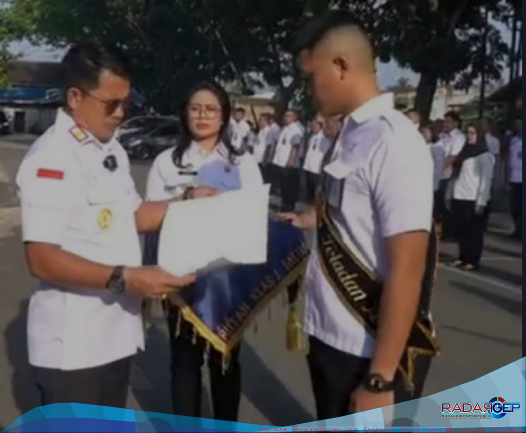 Sebagai Bentuk Apresiasi,Rutan 1 Medan Berikan Penghargaan Pegawai Teladan