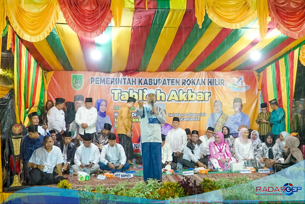 Gelar Tabligh Akbar, Pemkab Rohil Hadirkan Ustadz Solmed dari Jakarta
