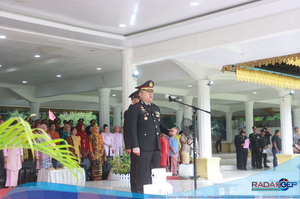 Kapolres Langkat pimpin Upacara HUT Bhayangkara ke-78 Tahun 2024
