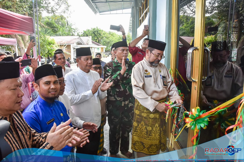 74 Tahun Sebagai Mushalla, Bupati Bengkalis Resmikan Masjid Darul Wustho