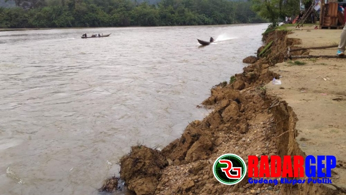 Ini Kata Pj Bupati Kampar Soal Abrasi Sungai Subayang
