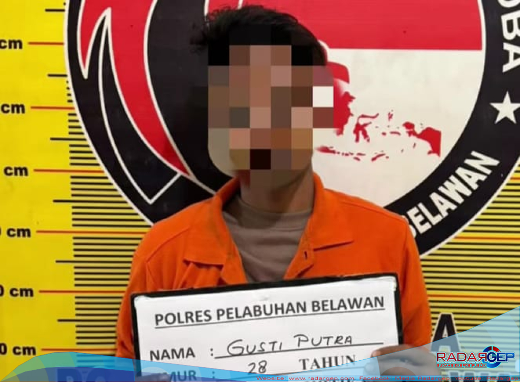 Sat Narkoba Polres Pelabuhan Belawan Tangkap Pengedar Sabu di Kota Bangun