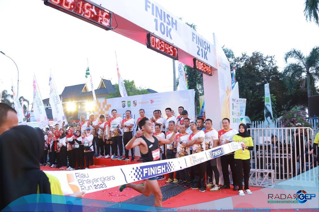 Polda Riau Gelar Lomba Lari Bersama