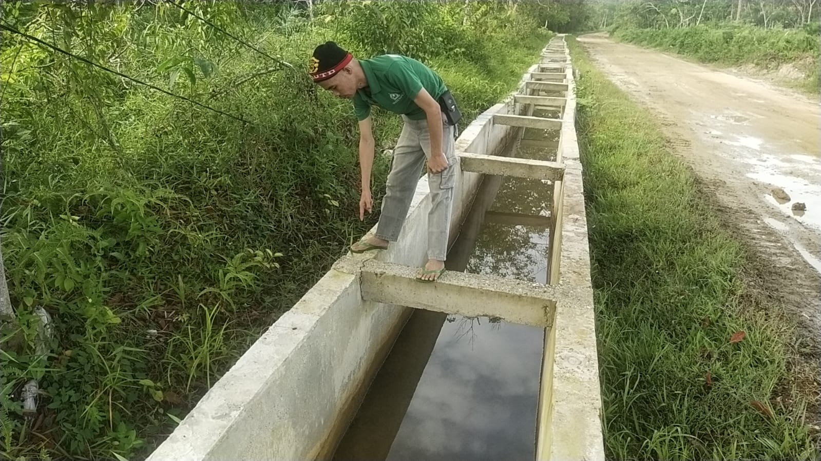 Fisik Proyek Peningkatan Jaringan Irigasi Permukaan di DI Bancah Labi Terindikasi Korupsi