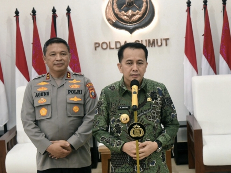 Pj Gubsu Bangga Polda Sumut Jadi Polda Terbaik di Indonesia